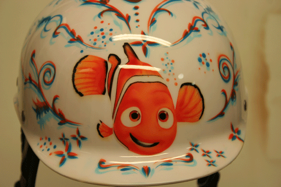 Airbrush Nemo Helmet