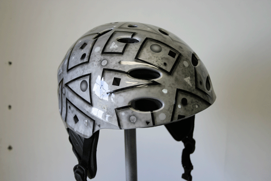 Airbrush Basic shapes Helmet