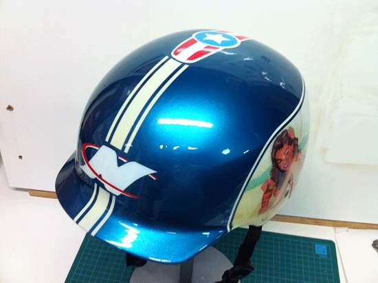 RuudvanRijen Airbrush Helmet