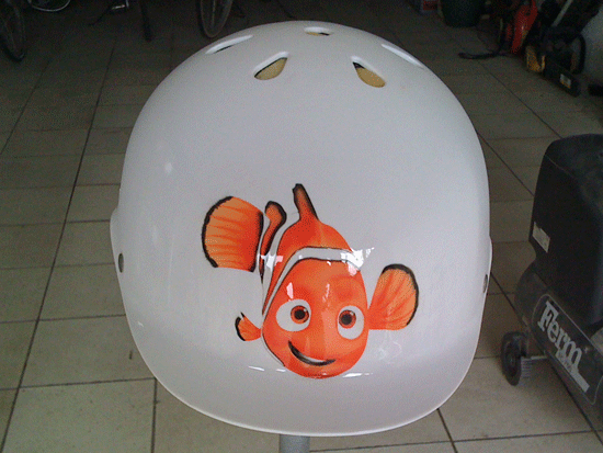 Airbrush Nemo Helmet