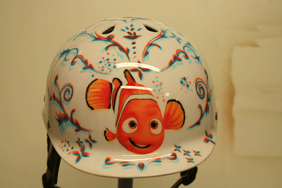 Airbrush Nemo Helmet
