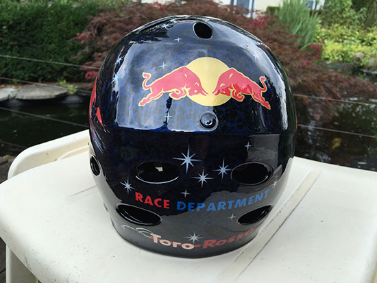 Helmet Dave Toro Rosso