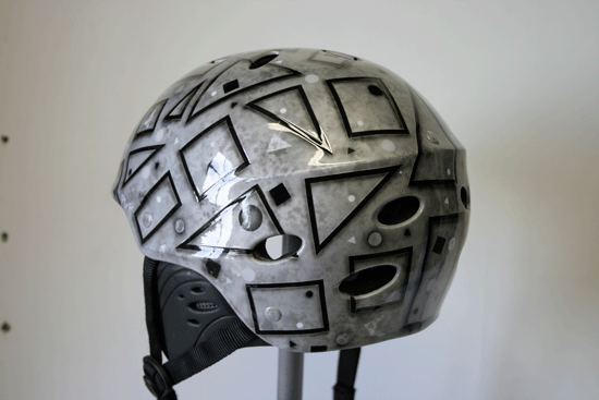 Airbrush Basic shapes Helmet