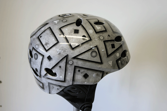 Airbrush Basic shapes Helmet