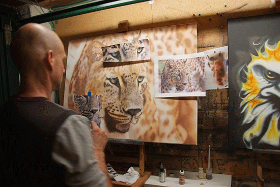 Leopard Airbrush